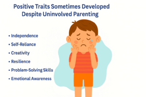 Positive Traits Sometimes Developed Despite Uninvolved Parenting